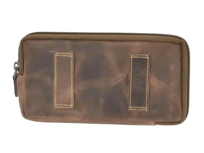 Produktbild von Greenburry Vintage Gürteltasche Leder 19 cm
