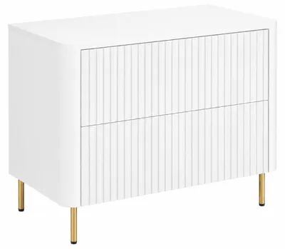 Obrázek produktu pro Skříňka do koupelny, bílá, s bílou deskou, zlaté nožky, rozměry 80,8 x 44,2 x 65 cm, productTiles.product.images.aiGenerated