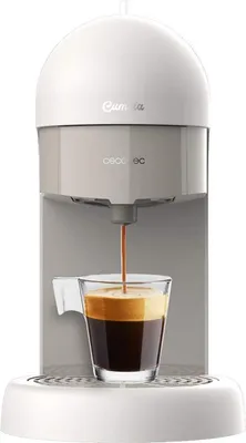 Produktbild von Cecotec 01595, Pod-Kaffeemaschine, 0,6 l, Kaffeepad, 1100 W, Weiß