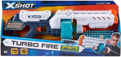 Produktbild von Zuru X-Shot Turbo Fire Blaster met 48 Darts