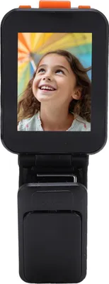 Zdjęcie produktu dla Ekran vlog selfie Elprico, 2-calowy ekran vlog selfie 1080p, tylna kamera ze składanym zaciskiem do vloga na żywo Tiktok, kompatybilny ze smartfonami z systemem Android