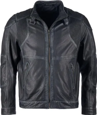 Produktbild von JCC Lederjacke Marx-B Herren black 3XL