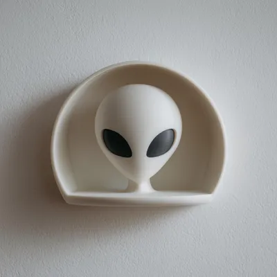 Alien-Wandnische mit Ablage – Decords Wandregal, Produktansicht 1