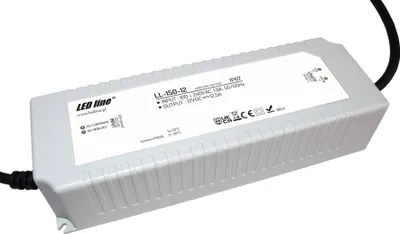 Image de Transformateur LED 150W 12,5A 12V Alimentation IP67 Transformateur étanche pour ampoules LED Éclairage