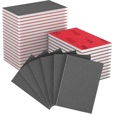 Produktbild von Schleifschwamm Set 32 Stück Körnung 320 Nass & Trocken 100 x 70mm