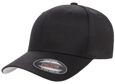 Image de Casquette de baseball unie Flexfit LT425 (2XL) (noir)