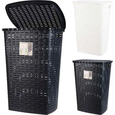 Immagine prodotto di Cesto per biancheria in plastica 53 l antracite KO-Y54981000antr