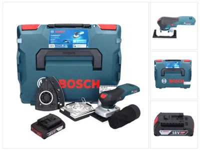 Immagine prodotto di Bosch GSS 18V-13 Levigatrice orbitale a batteria 18 V + 1x batteria ricaricabile 2,0 Ah + L - senza caricabatterie