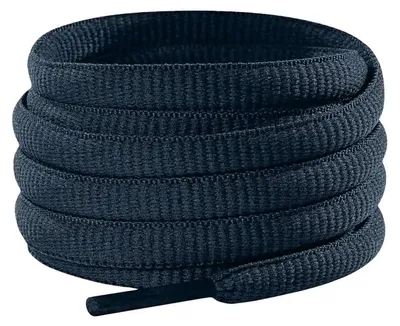schnuersenkel oval blau navy
