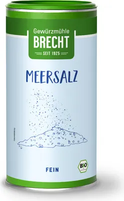 Obrázek produktu pro Mlýnek na koření Brechtmořská sůl jemná, 550g