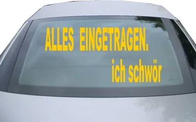 Produktbild von Indigos UG - Aufkleber Heckscheibe & Motorklappe DE6206 - gold - 600x285 mm - alles eingetragen - Auto Scheiben Fenster Heckklappe Tuning Racing JDM - Die cut