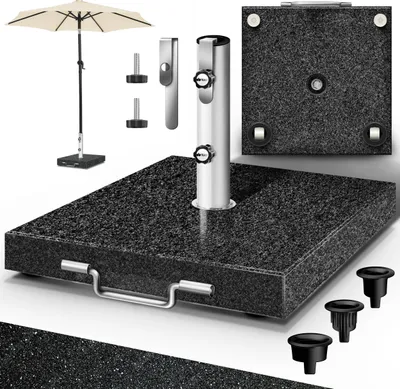 VidaXL - Rivestimento Supporto Base Ombrellone Parasole In Legno - Foto 3