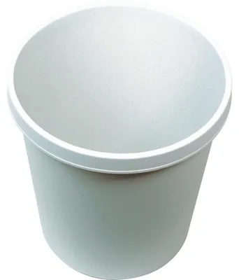 Produktbild von helit Papierkorb H6105882 18l rund Kunststoff lichtgrau