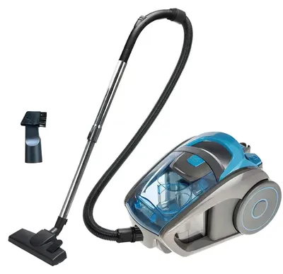 Obrázok produktu pre Vysávač do domácnosti – Vysávač na suché aj mokré vysávanie bez vrecka – Sací výkon 15 000 Pa – 2800 W – Systém viacstupňových filtrov – Vhodný na koberce a odstraňovanie živočíšnych chlpov