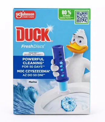 Produktbild von Duck Krążki Żelowe do WC Morski 6 sztuk