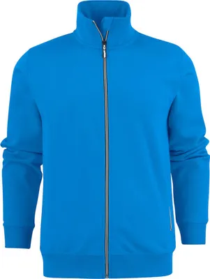 Produktbild von Javelin RSX Sweatshirtjacke, grau meliert, mit Reißverschluss, innen gebürstet