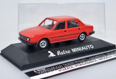 Zdjęcie produktu dla Retro MINIAUTO 1 - Czerwony KADEN 1:40