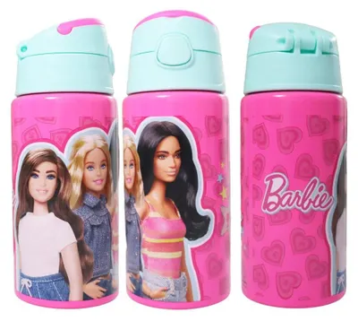 Produktbild von Barbie Kinder Aluminium Sport Wasserflasche Trinkflasche Flasche 500 ml