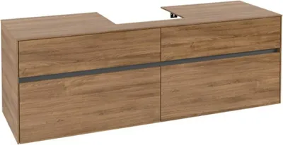 Produktbild von Villeroy & Boch C07700RH WaschbeckenUS Collaro 1600x548x500mm