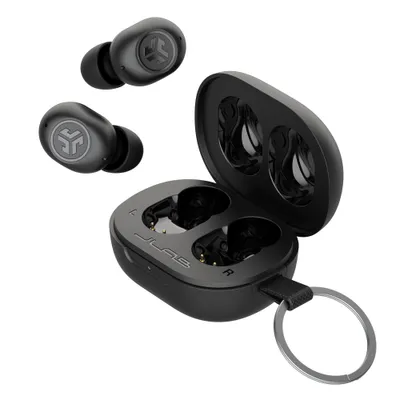 Produktbild von JLab JBuds Mini, Kabellos, 20 - 20000 Hz, Anrufe/Musik, Kopfhörer, Schwarz