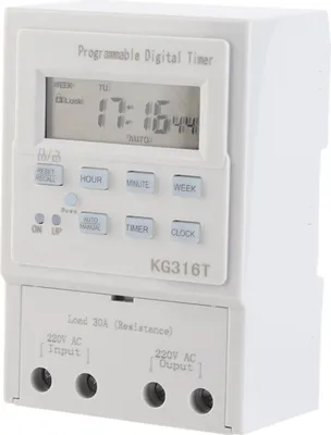 Obrázek produktu pro Mini AC 220V 1W 30A Digitální časový spínač Programovatelný řídicí časový spínač
