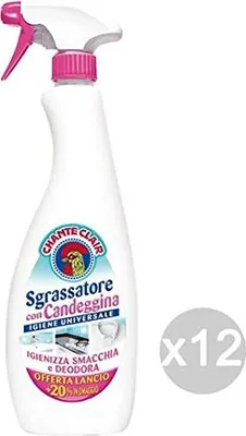 Produktbild von Set mit 12 Chante Clair Entfetter 625 Spray Bleichmittel Reiniger und Reinigung des Hauses