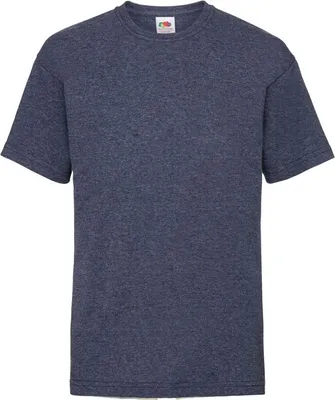 Produktbild von Kinder-T-Shirt, Kurzarm - FOL VALUEWEIGHT T/K - v.h.navy -Größe 9/11