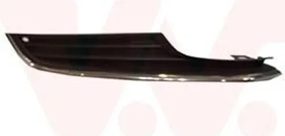 Zdjęcie produktu dla VAN WEZEL Kratka wentylacyjna Grill Zderzak do VW Golf VII hatchback (5G1, BQ1, BE1, BE2) z otworem/otworami na światła przeciwmgielne