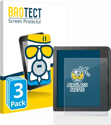 Produktbild von 3x BROTECT Entspiegelungs Schutzglas für Tolino Vision 6 / 5 Schutzfolie Panzer Folie Glas Display Schutz matt
