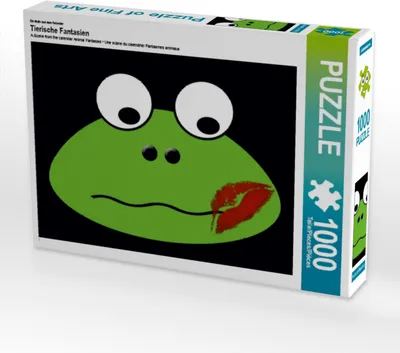 Produktbild von Calvendo Ein Motiv aus dem Kalender Tierische Fantasien 1000 Teile Puzzle quer 640x480mm, N N; 7276518