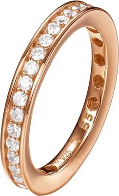 Produktbild von Joop Damen Ring Silber Rosé Zirkonia TAYLOR JPRG90788C, Ringgröße:55 (17.5 mm Ø)
