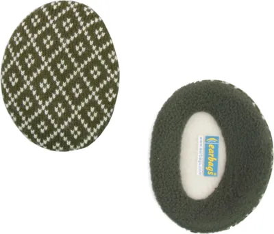 Produktbild von (( earbags | FASHION Ohrenwärmer , Jacquard grün, L
