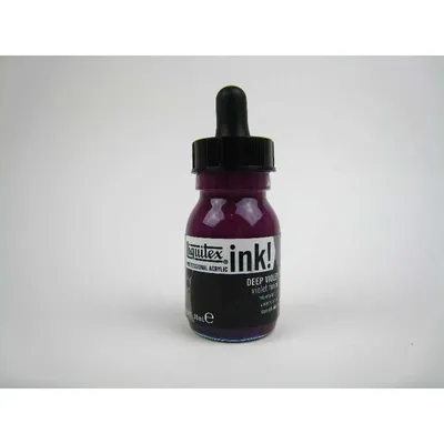 Image de Liquitex Ink DUNKELVIOLETT 30ml Acryl Airbrushfarbe 4260115