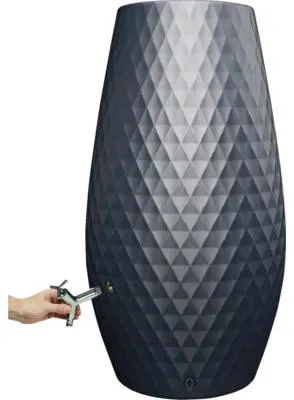 Produktbild von Regentonne GARANTIA Triagon 2in1 230 l graphite grey