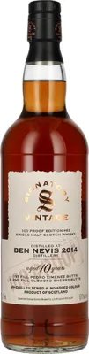 Produktbild von Signatory Vintage 100 Proof Edition BEN NEVIS 10 Years Old Single Malt #63 2014 57,1% Vol. 0,7l