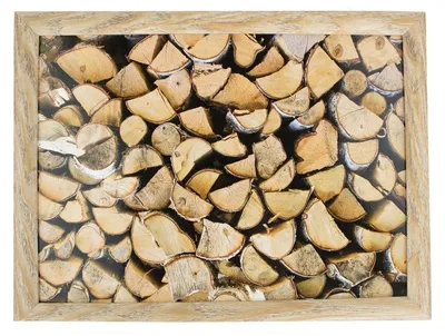 Produktbild von Mars & More Lap pad Laptop-Tablett - Holzdruck - 43 x 33 cm