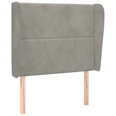 Produktbild von VidaXL 3117858, Hellgrau, Polyester, Holz, 1030 mm, 118 cm, 128 cm, 230 mm