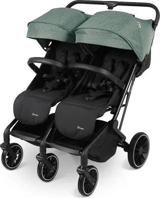 Produktbild von BabyGo Geschwisterbuggy GoTwice, grün