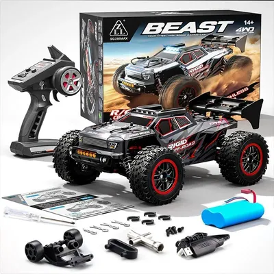 Produktbild von Ferngesteuertes Offroad-Monstertruck - SG316MAX PRO - Maßstab 1:14 - 4WD - 80 km/h - Bürstenloser Motor - LED-Beleuchtung - 1 Lithiumakku
