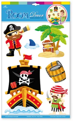 Produktbild von Dekosticker „Piraten“