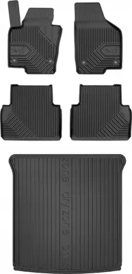 Produktbild von SET 77 Fußmatten und Fußmatten SEAT Alhambra 2 2010-2020 mit