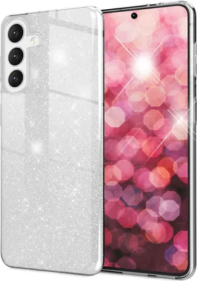 A clear, professional product shot of a phone case next to a smartphone.