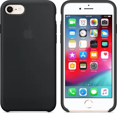 Produktbild von Apple MQGK2ZM/A, Hauthülle, Apple, iPhone 8/7, 11,9 cm (4.7"), Schwarz