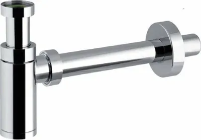 Obrázek produktu pro Umyvadlový sifon KING 5/4", průměr 32 mm, ABS/chrom