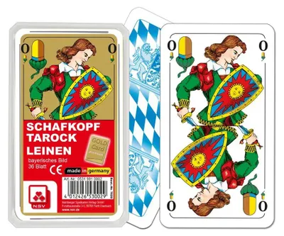 Immagine prodotto di Lino premium Schafkopf in astuccio trasparente