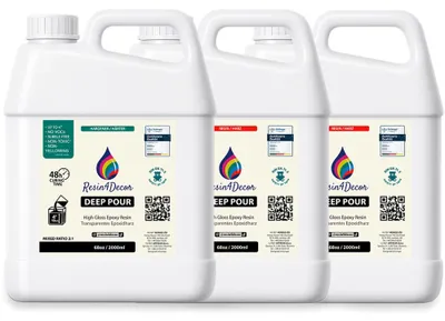 Image de Résine époxy non toxique pour le coulage et le laminage - 1050 ml
