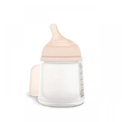 Produktbild von Suavinex 3188415 Zero.zero PP Bottle 180ML Baby-Flasche + Sauger, 180ml Fassungsvermögen, -frei