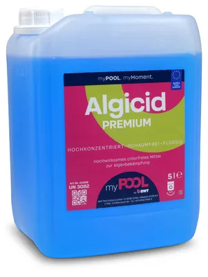 Produktbild von myPOOL Algicid Premium Hochkonzentrat schaumfrei | 5,0 l