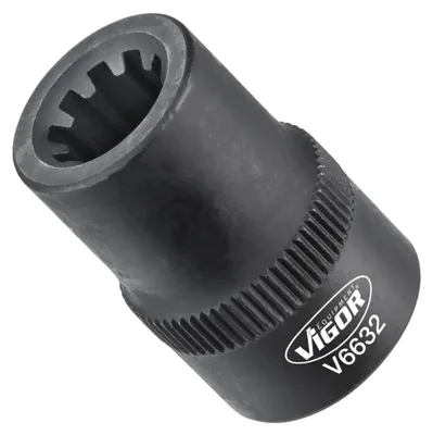 Produktbild von VIGOR Steckschlüsseleinsatz V6632 3/8" Rillenprofil SW 9 mm
