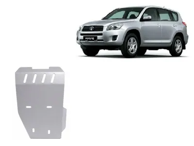 Immagine prodotto di Protezione differenziale in alluminio per Toyota Rav4 - dal 2006 al 2013